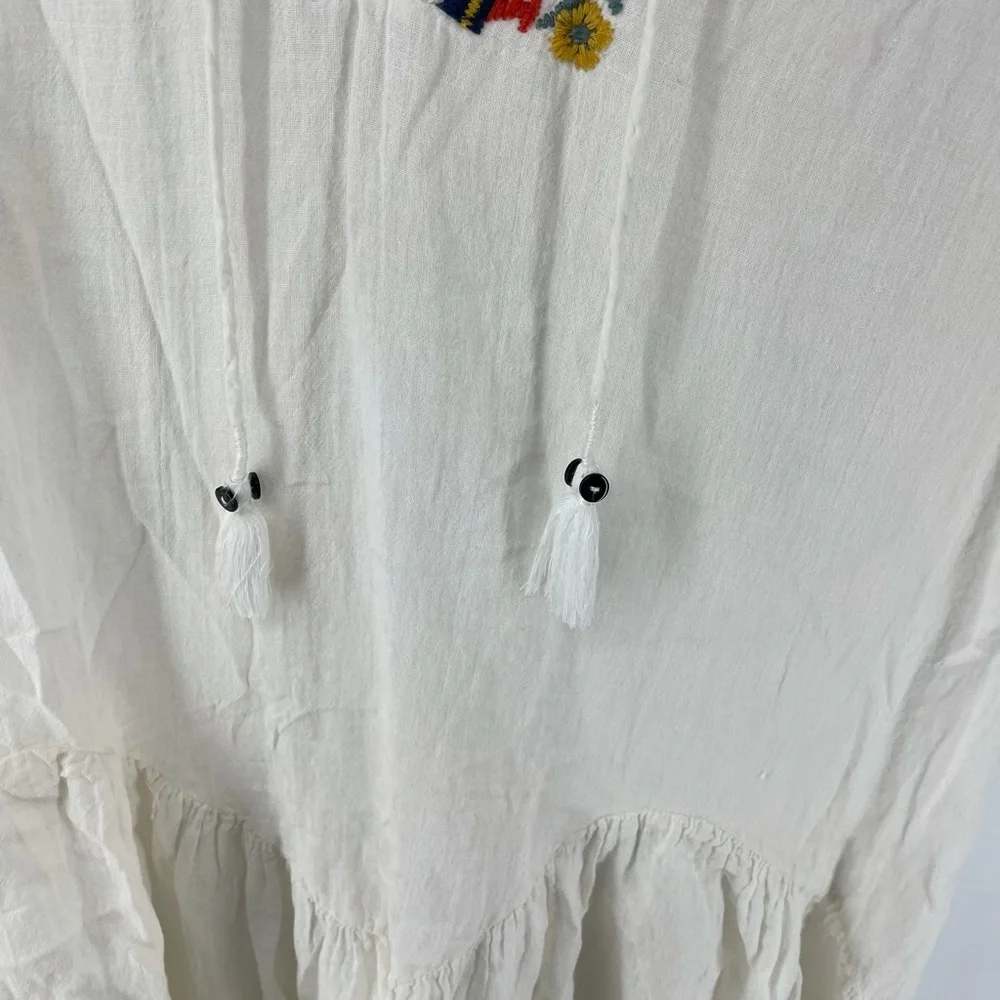 Johnny Was Embroidered Summer Dress